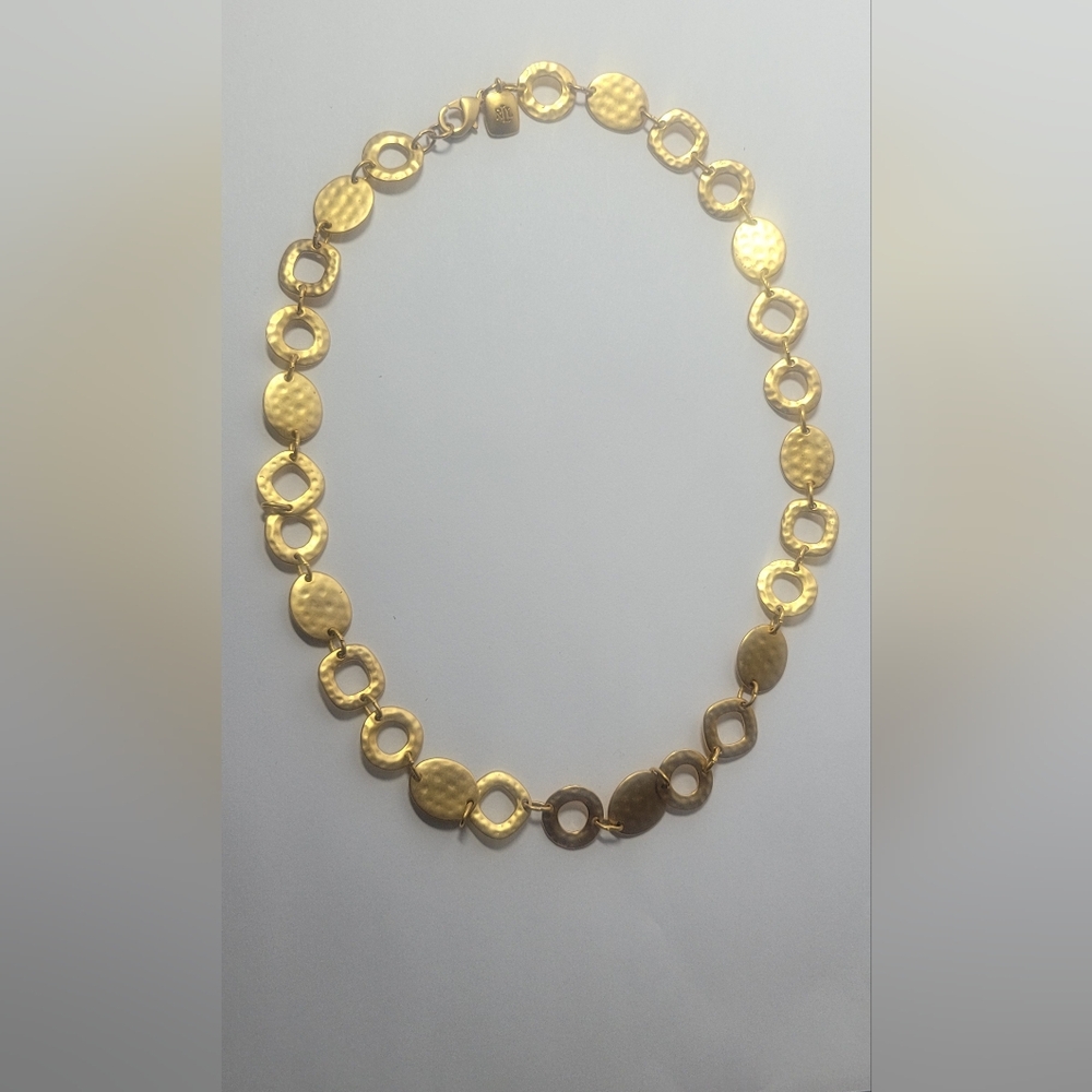 Gold-colored RLL necklace - Picture 4 of 9
